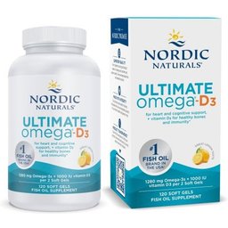 Ultimate Omega D3 Citron 120caps