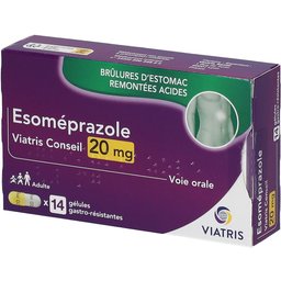 Esomeprazole Viatris Conseil 20Mg Gelule