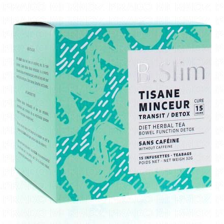 B.SLIM Tisane - régime transit et détox 15 inusettes