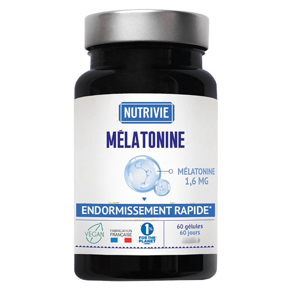 Mélatonine 1,6mg 60 gélules