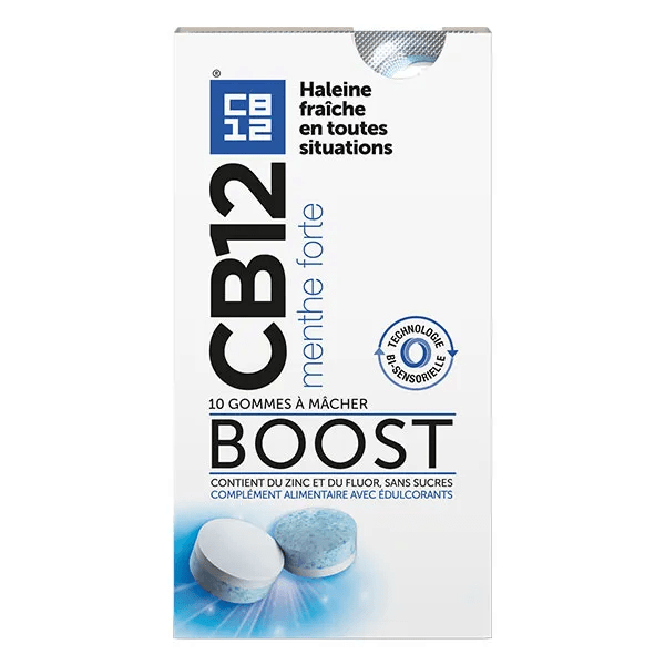 Boost Chewing Gums Menthe Forte 10 Gommes
