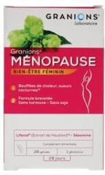 Ménopause 28 Gélules - Boîte 28 gélules