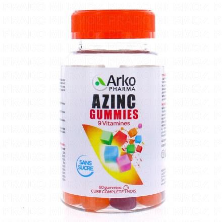 Azinc gummies AD x60