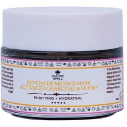 Masque purifiant au charbon actif et au miel