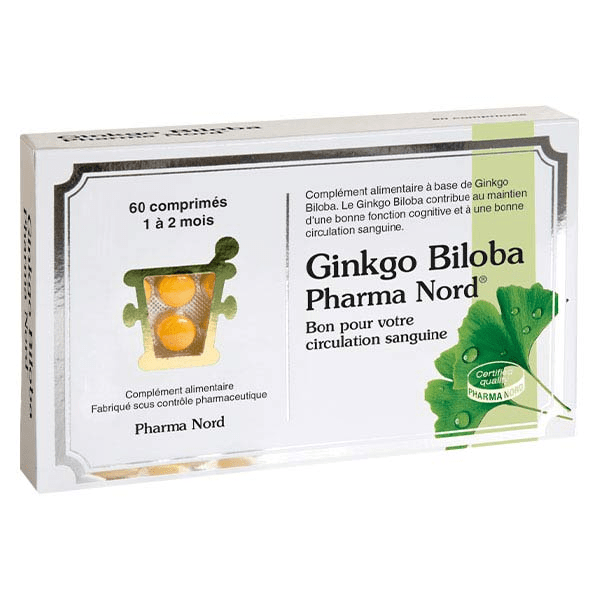 Ginkgo Biloba 60 comprimés