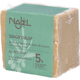 Najel Savon d'Alep traditionnel 5% laurier