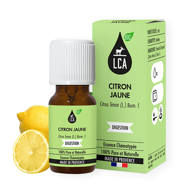 Huile Essentielle de Citron Jaune BIO 10 ml