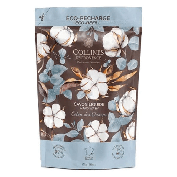 Eco-Recharge Savon Liquide 470ml Coton des Champs