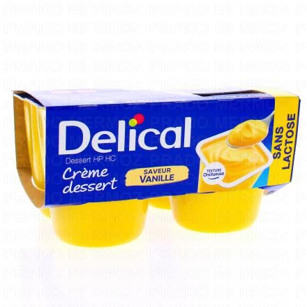 Crème dessert - HP HC saveur vanille 4x200g