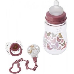 Baby Set Biberon 250ml + Sucette + Support de sucette