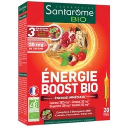 Énergie Boost Bio 20 Ampoules