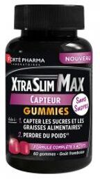 Forté Pharma Xtraslim Max Capteur Gummies - 60 Gommes - Pot 60 gommes