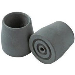 García 1880 Embouts pour tube Walker 25mm Gris 2uts