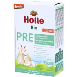 Holle Bio PRE Lait pour nourissons au lait de chèvre