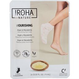 Nature Chaussettes de masque nourrissant à l'argan