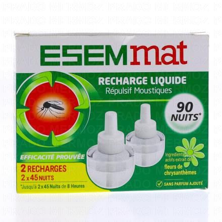 Recharge liquide Répulsif Moustiques 2x30ml