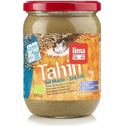 Tahini biologique au citron vert avec sel 500g