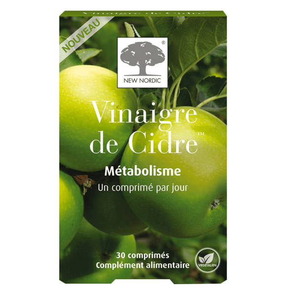 Vinaigre de Cidre Métabolisme 30 comprimés