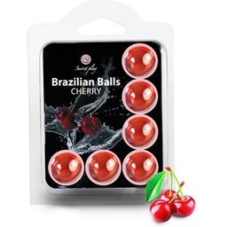 Secretplay Brazilians Balls Cherries 6 unités