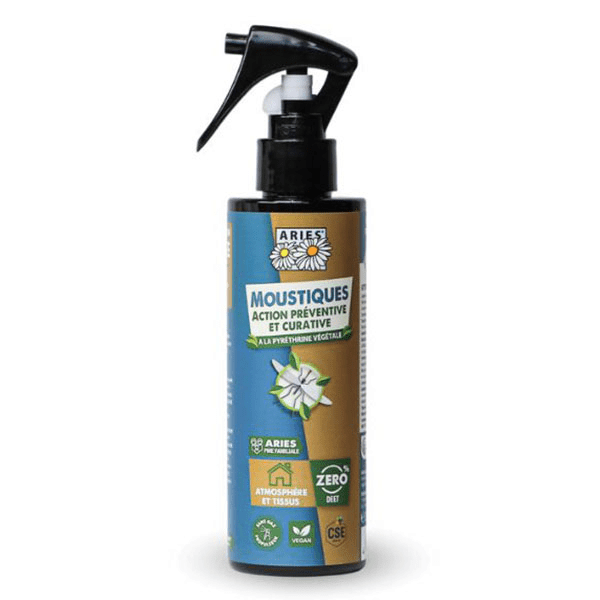 Moustique spray atmosphère et tissus 200 ml