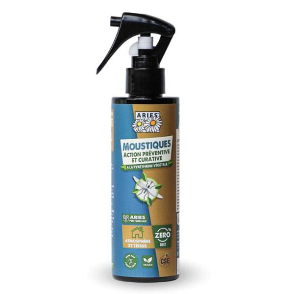 Moustique spray atmosphère et tissus 200 ml