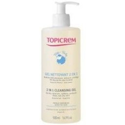Gel Nettoyant Bébé 2 en 1 Cheveux & Corps Bio 500 ml