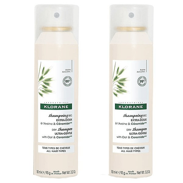 Duo Spray Shampoing Sec Extra Doux à l'Avoine & Céramide Lot de 2 x 150ml