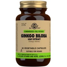 Ginkgo Biloba Leaf Extract 60caps. Légumes