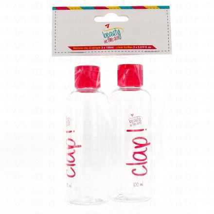 Beauty in the Air - 2 Flacons avec distributeur en plastique lot de 2 * 100ml