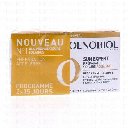 Sun Expert Préparateur solaire accéléré lot 2 x15 capsules