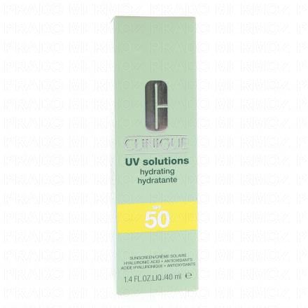 UV Solutions - Crème solaire hydratante SPF50 40ml