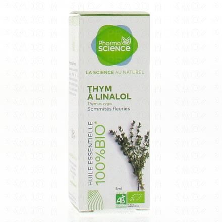 Huile essentielle de Thym à Linalol bio flacon 5 ml