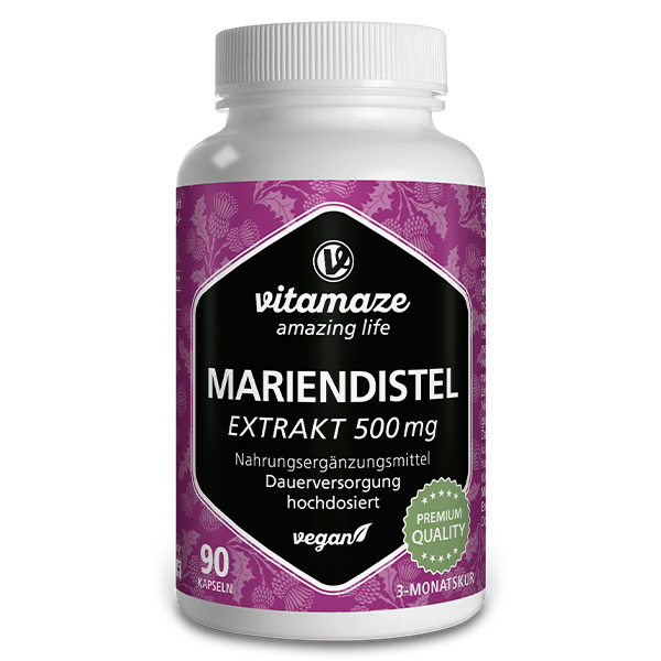 Extrait de Chardon-Marie 500mg 90 capsules