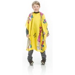 Pro Capa Peluquería Infantil Amarillo 83x125cm 1ud