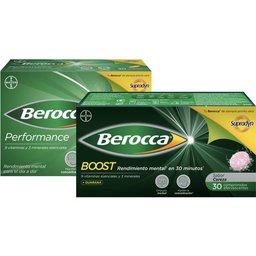 Pack Boost Guaraná 30comp efervescentes + Performance 30comp