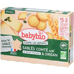 Babybio Sablé Comté AOP & Origan