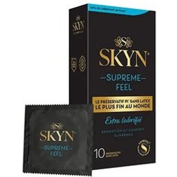 Supreme Feel Extra Lubrifié Préservatif 10 uts