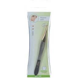 Mörser Pince à épiler pointue Plaqué or