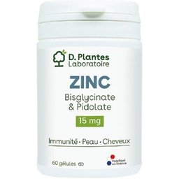 Zinc Bisglycinate Et Pidolate 15mg 60 Gélules