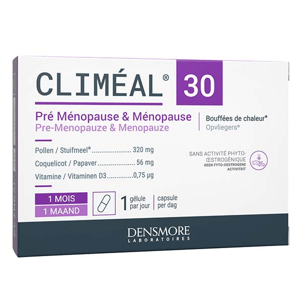 Climéal Bien-Etre Ménopause Bouffées de Chaleur 30 gélules
