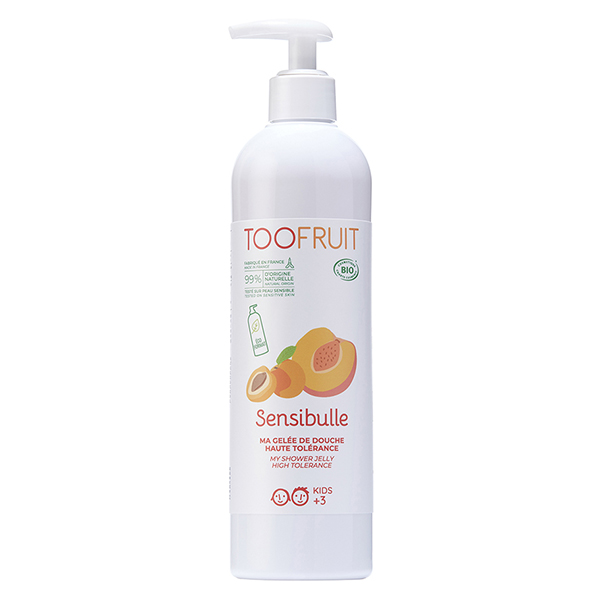 Enfant Corps Sensibulle Gelée de Douche Abricot Pêche Bio 400ml