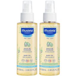 Mustela® bébé Huile de massage en spray pour peau normale