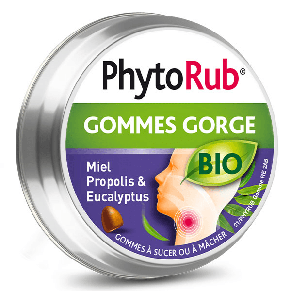Physcience PhytoRub Gomme Gorge Bio 21 gommes