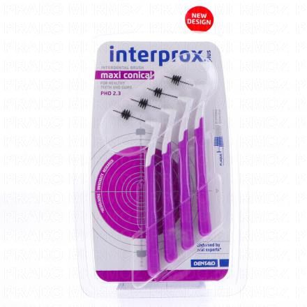 Brossettes interdentaires Plus maxi conical 2.3 mm