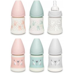 Suavinex™ biberón premium silicona 3 posiciones 150ml 1ud 1ud