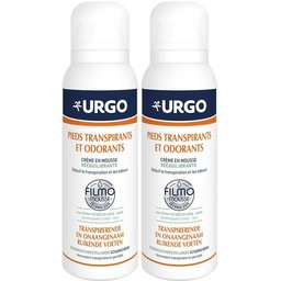 Pieds Transpirants et Odorants Crème en Mousse Rééquilibrante