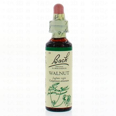 FLEURS DE BACH Original n°33 Walnut fleurs de bach flacon 20ml
