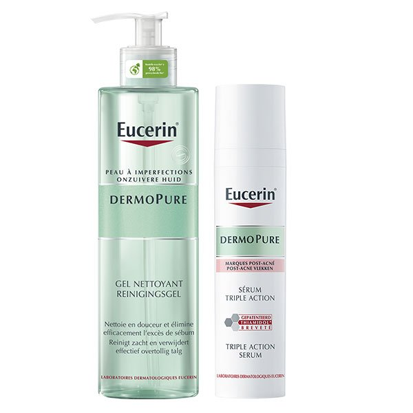 Routine DermoPure contre les Imperfections et les Marques Post-Acné