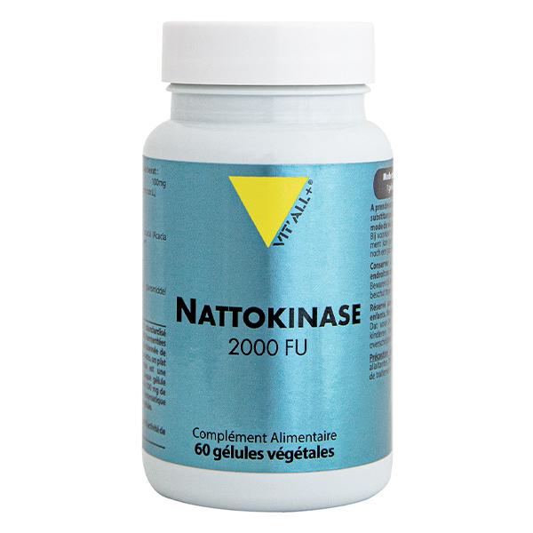 Nattokinase 100mg 2000 FU 60 gélules végétales
