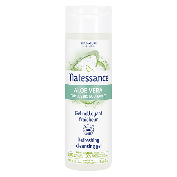Aloe Vera Gel Nettoyant Fraîcheur Bio 200ml